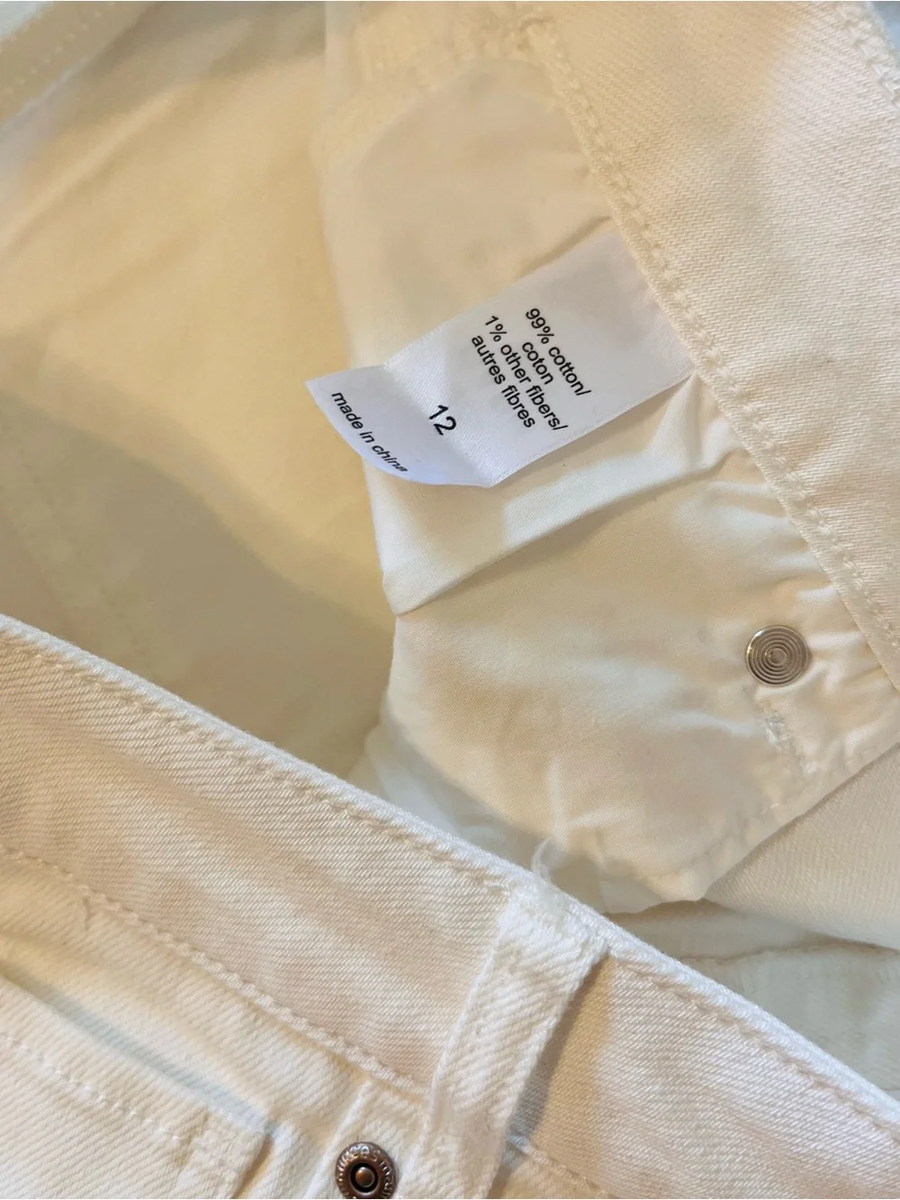 Maurices classic white