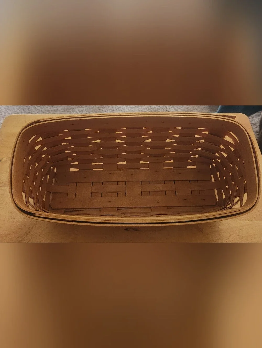 Longaberger envelope basket