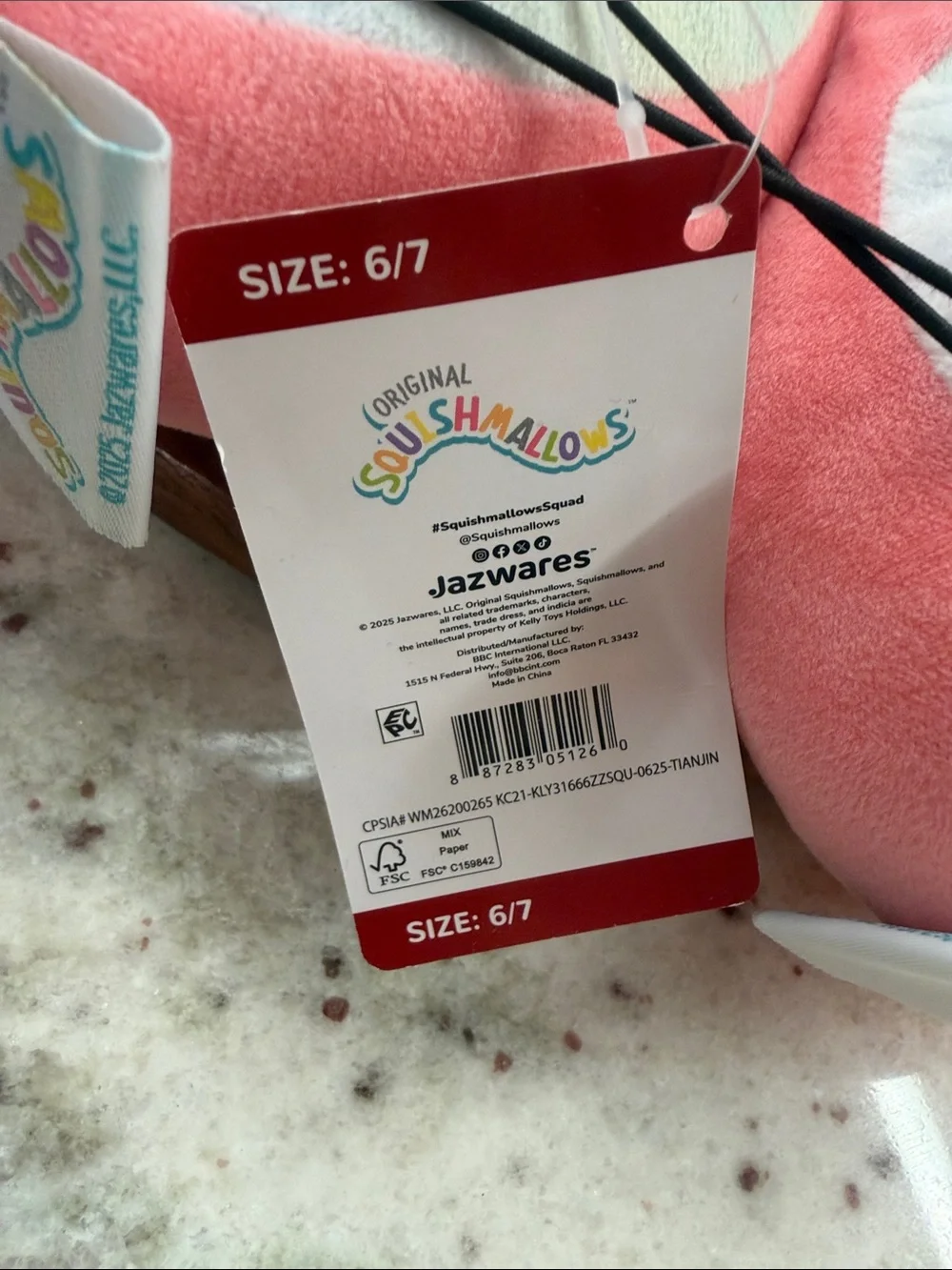 Squishmallows Unicorn Cat Slippers - Kids