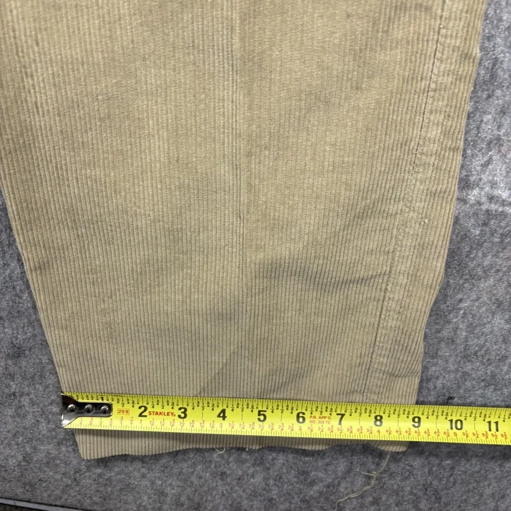 Vintage LL Bean Pathfinder Corduroy Pants Men's 34 x 29 Tan‎ Preppy Academia