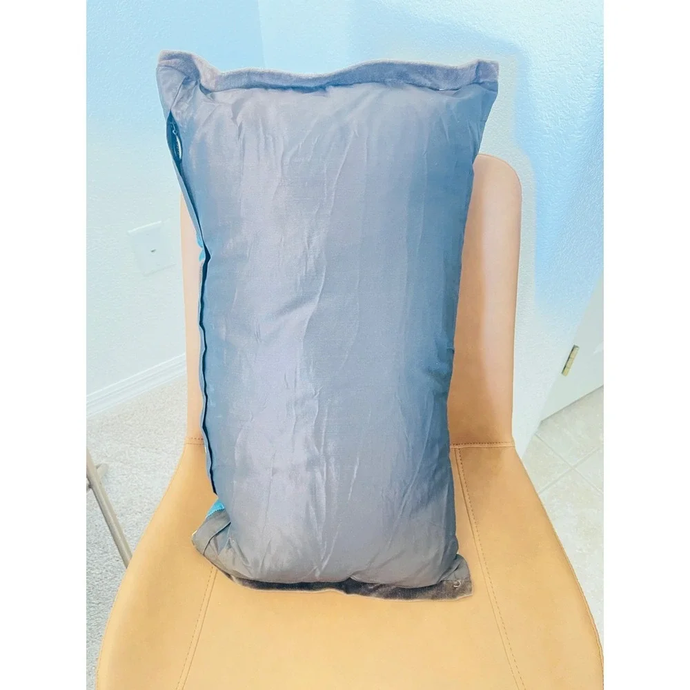 Pier One Decorative Throw Pillow Floral Embroidered Teal Red Gold Boho Vintage