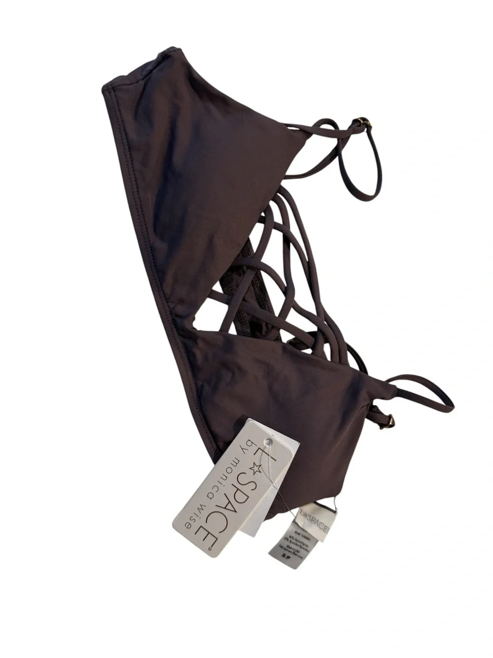 l*space brown strappy hardware
