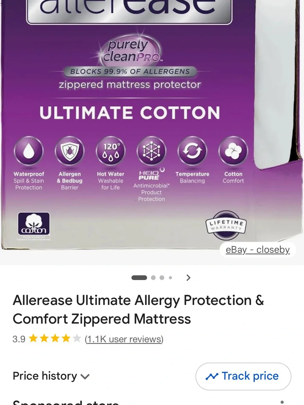 Allerease brand new