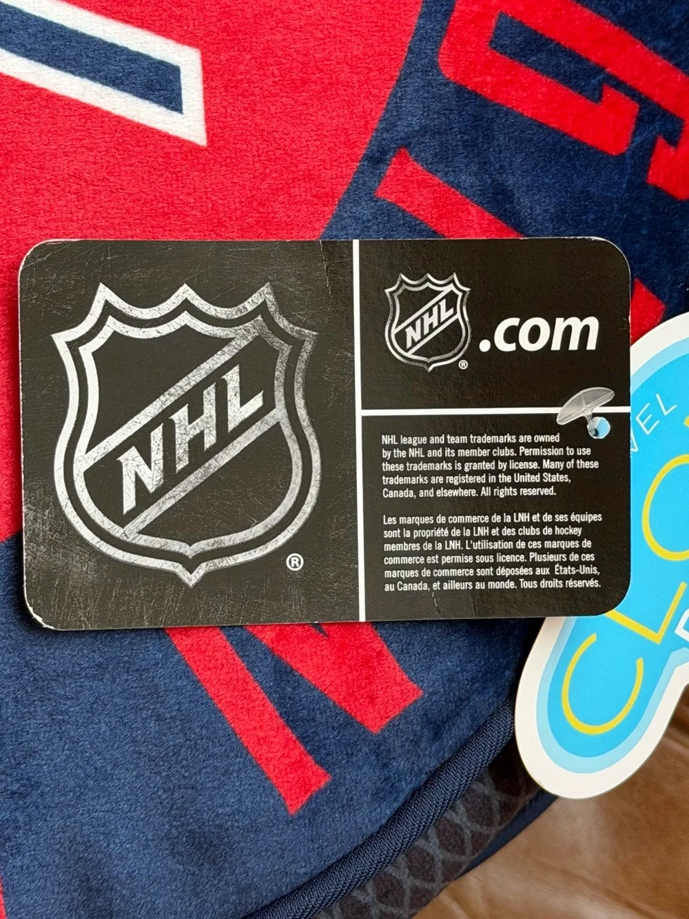 NHL official licensed