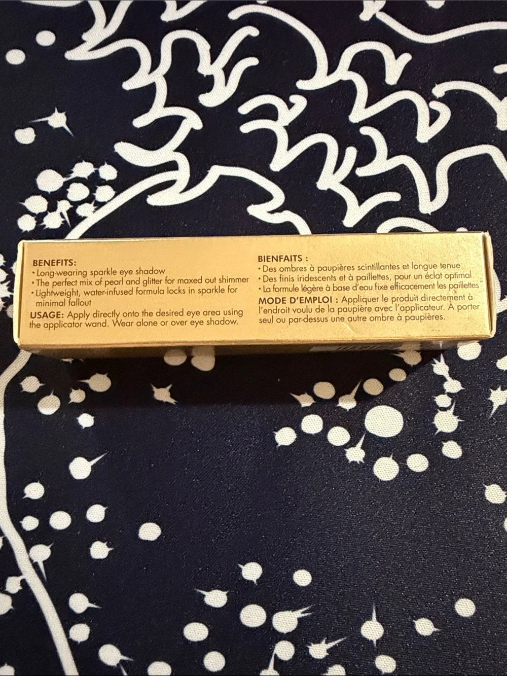 Stila Glitter & Glow Liquid Eye Shadow in Molten Midnight