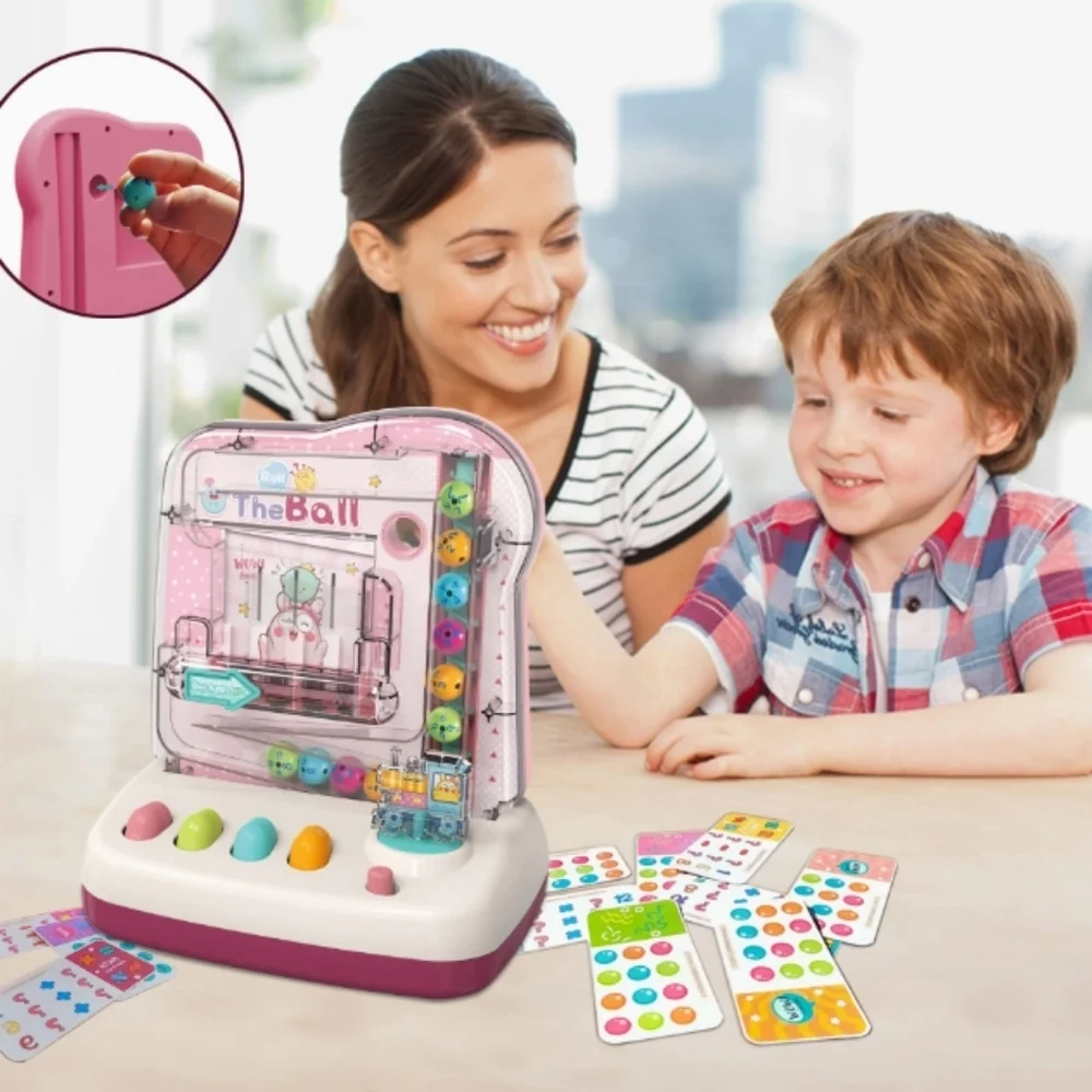 Logic Puzzle Game With Lights And Sounds For Hand, Eye And Brain Coordination