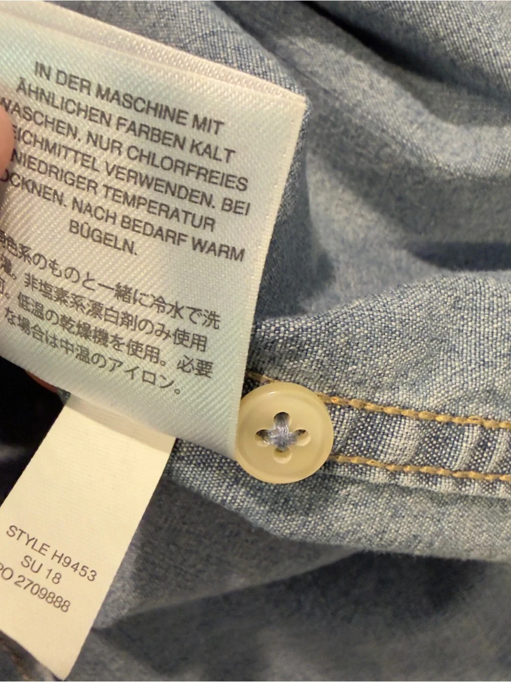 J. Crew light blue