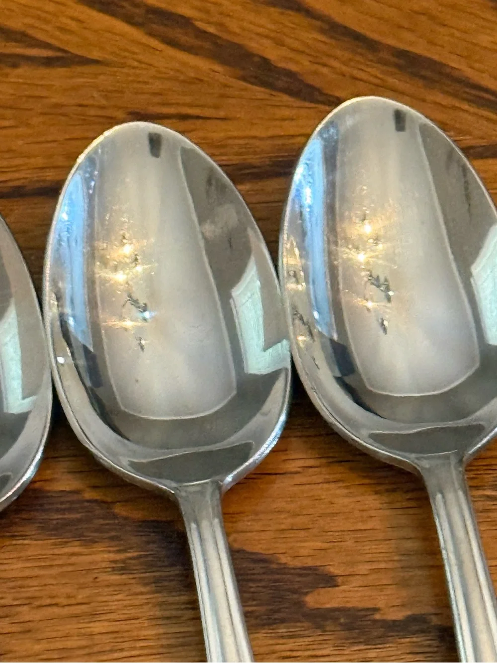 4 Mikasa CLASSICO SATIN Soup Spoons Stainless Steel Flatware 7 5/8”