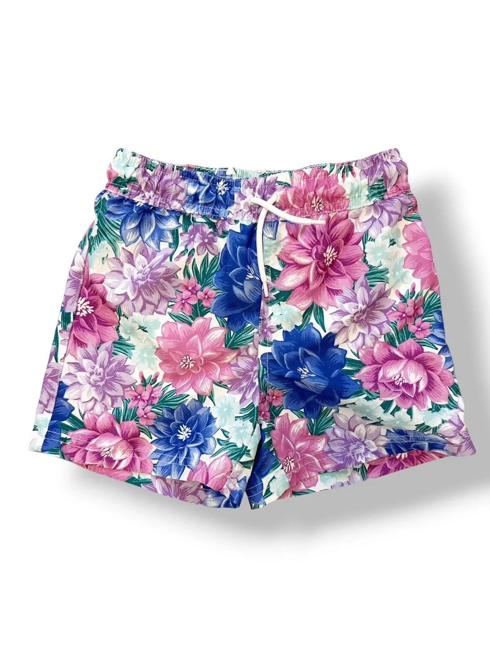 Janie and Jack | Floral Print Swim Short (5)