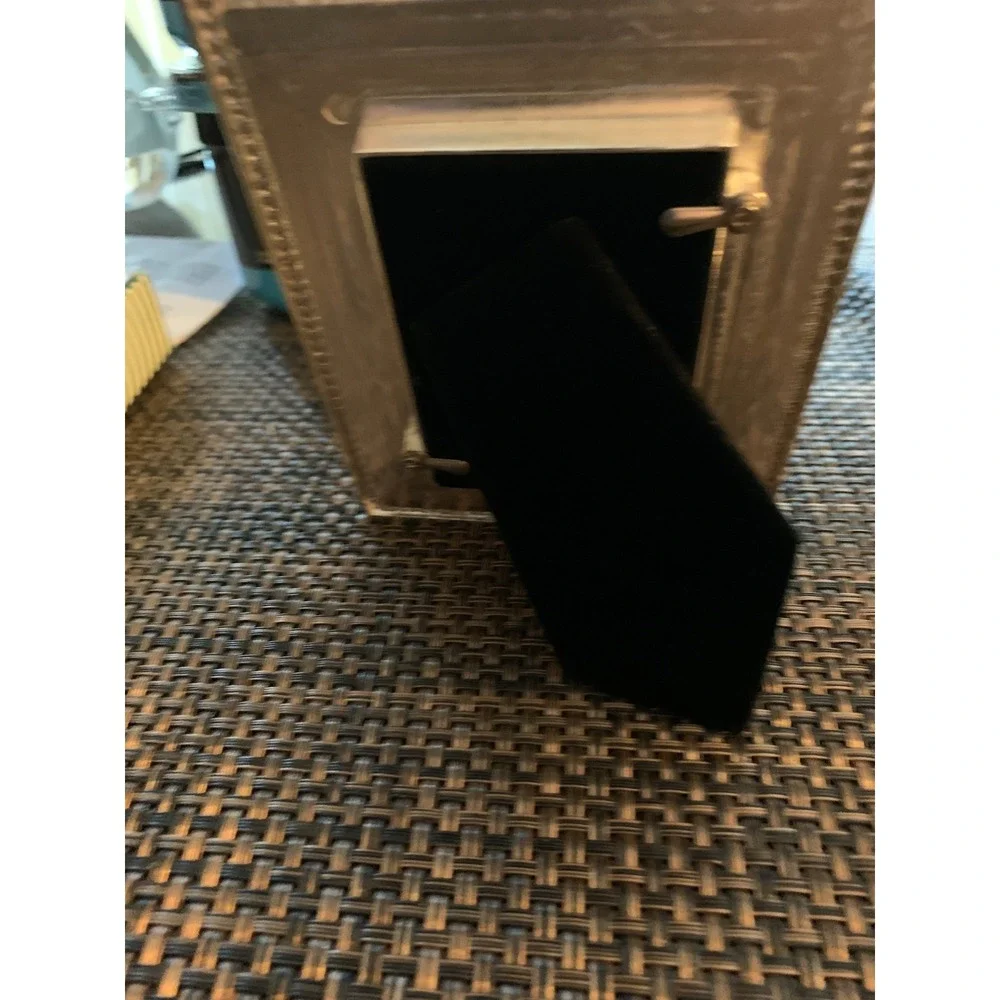 Yellow and Gold Picture with Rhinestones‎ Frame holds 2x3 picture