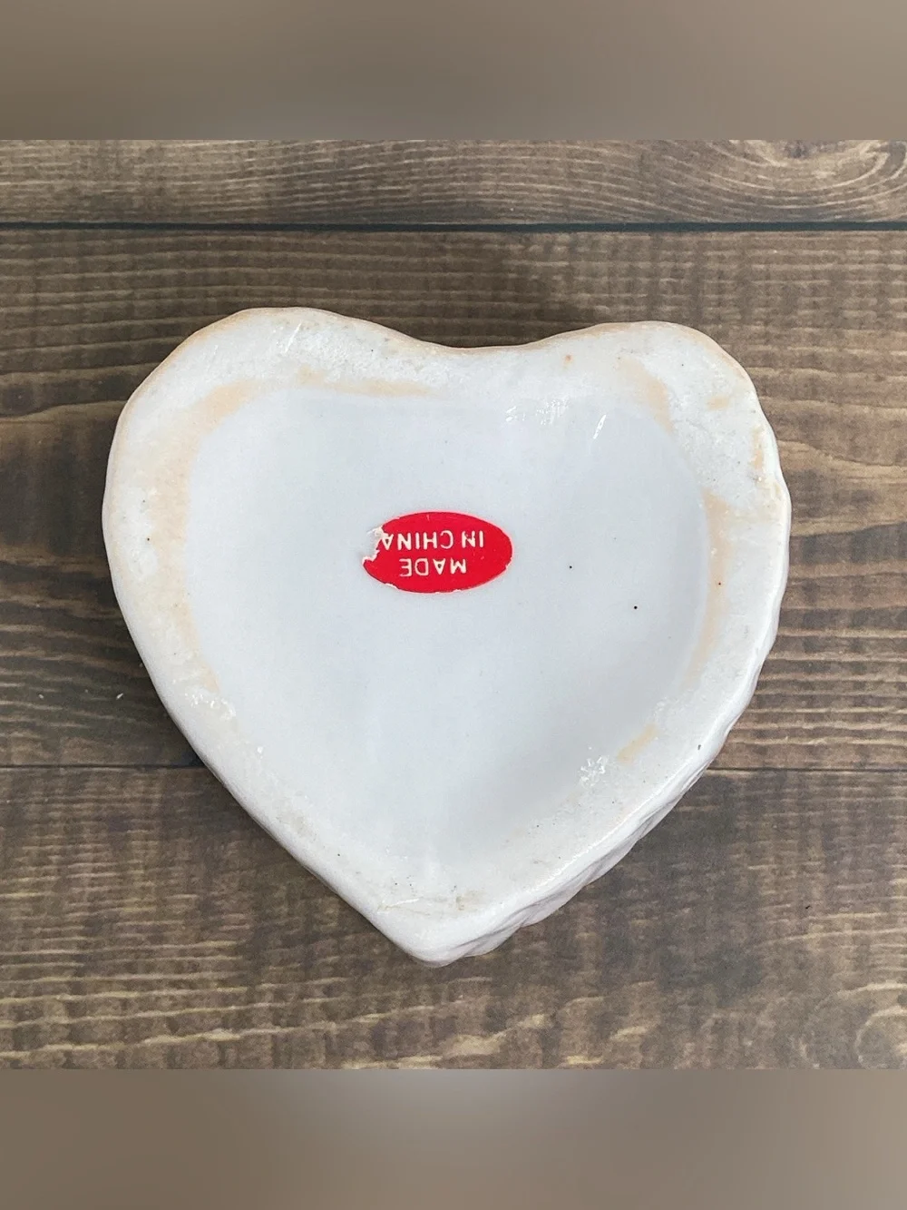 Vintage heart shaped