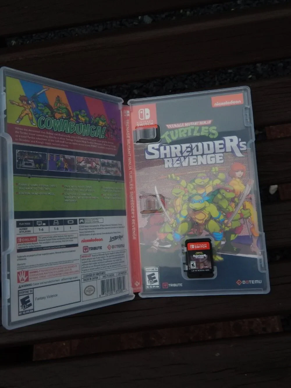 Nintendo Switch teenage mutant