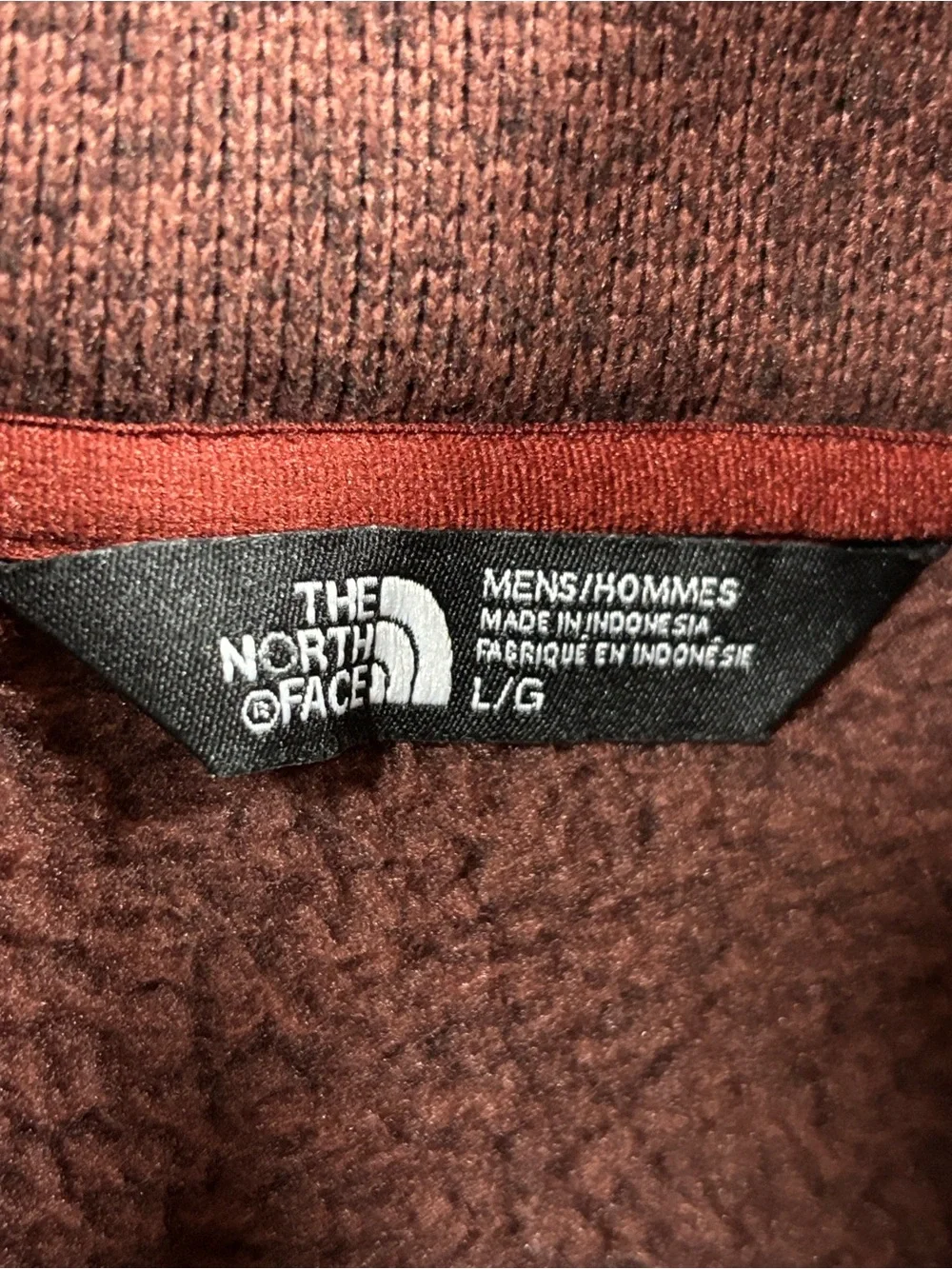 The North Face warm zip