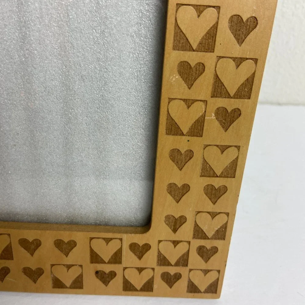Wooden Picture Frame Heart