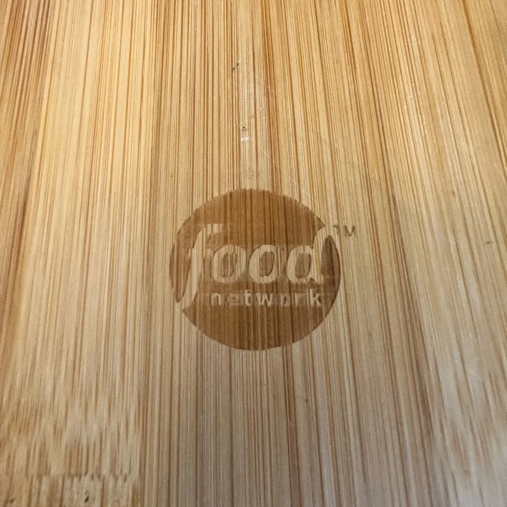 Food Network Bamboo Cheese Set With Knife Drawer