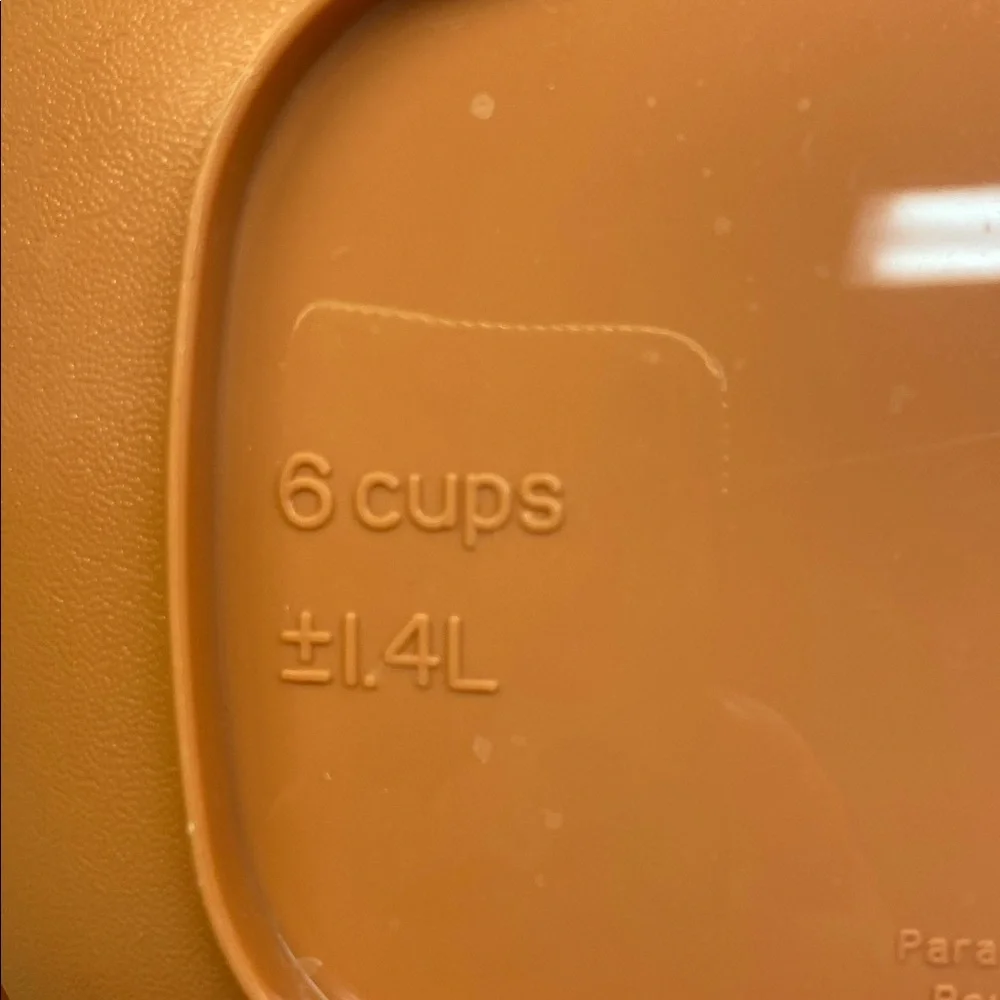 Tupperware vintage cup