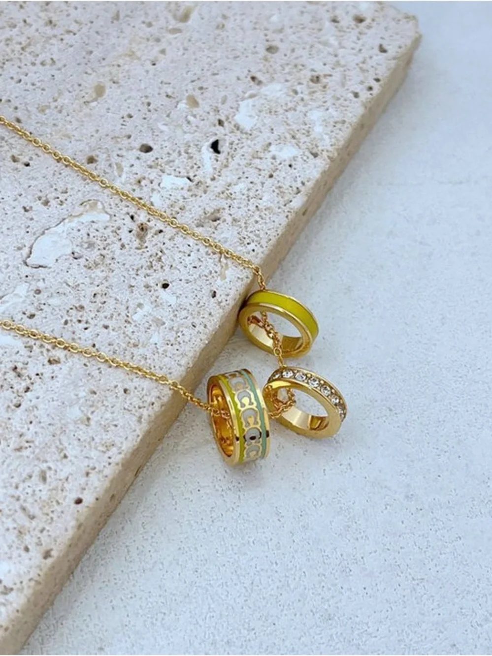 Coach gold tone