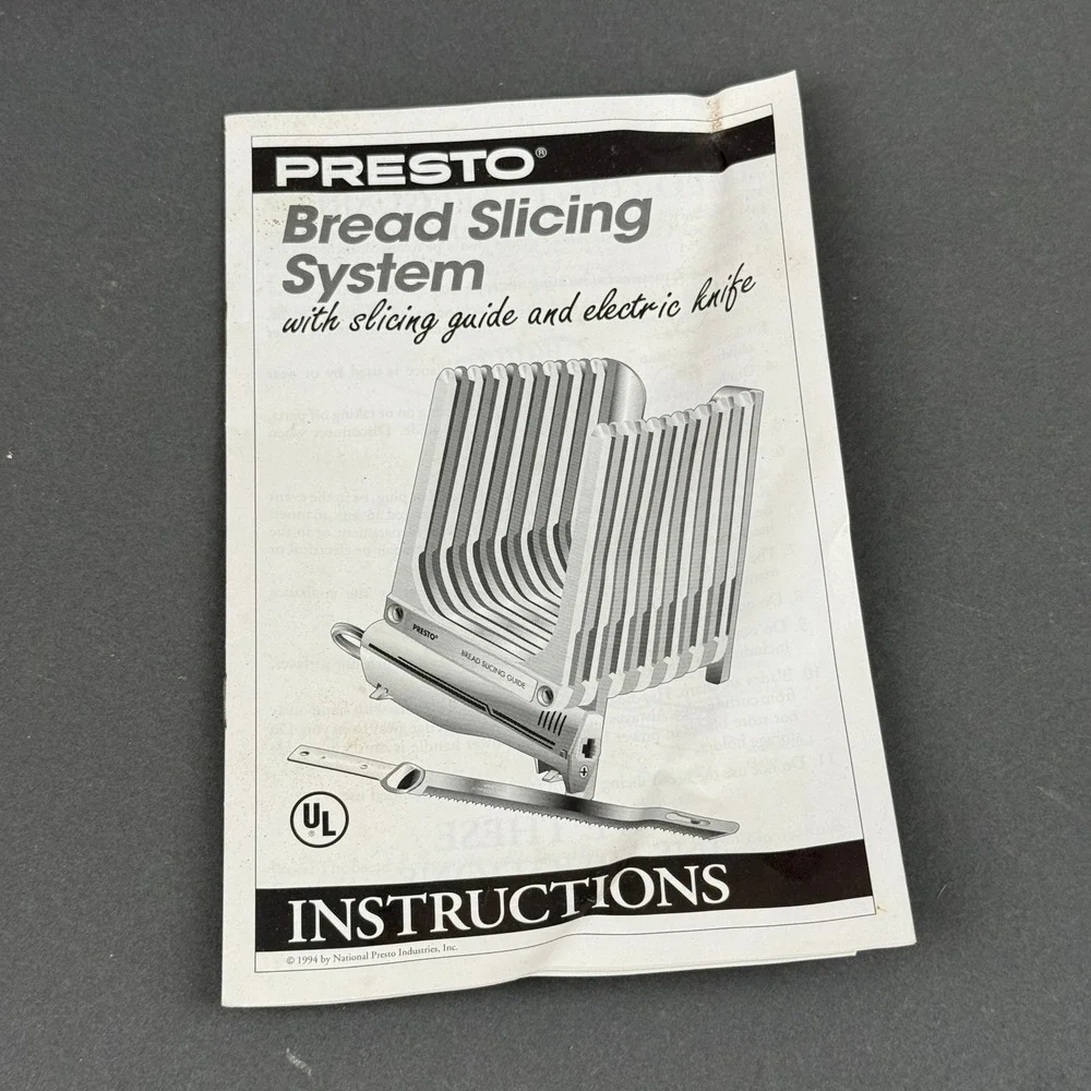 Presto bread slicing