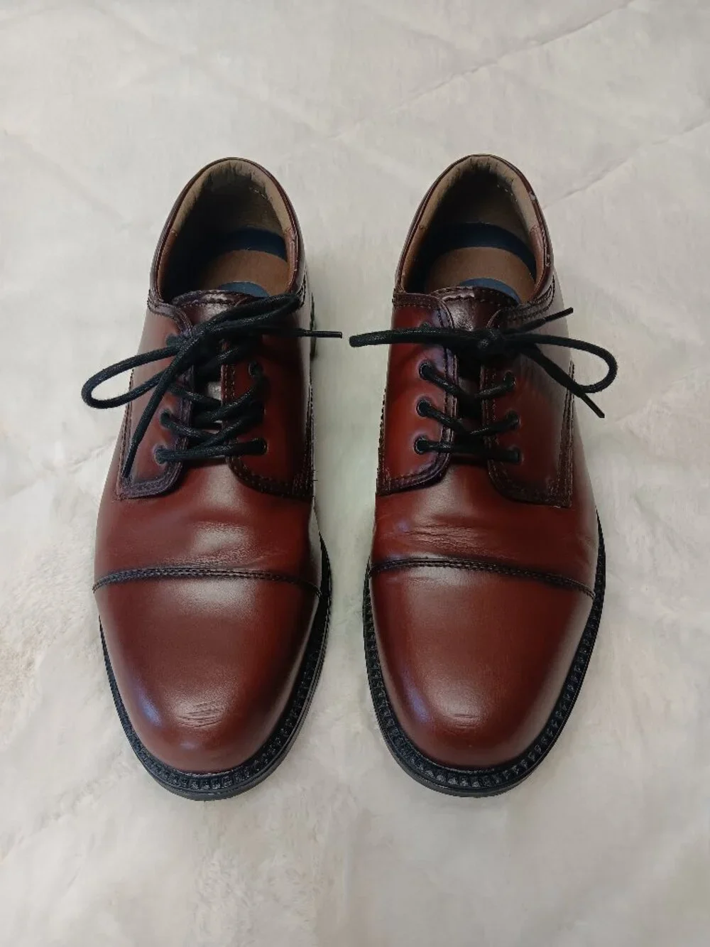Dockers Leather Russet Mens Dress Shoes Size 11