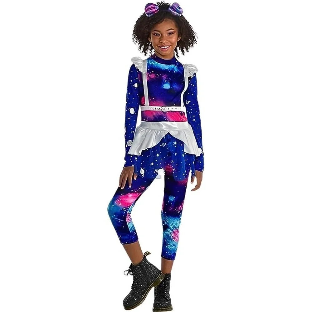 Galaxy‎ Girl Futuristic Outer Space Alien Halloween Child Costume XL 14-16