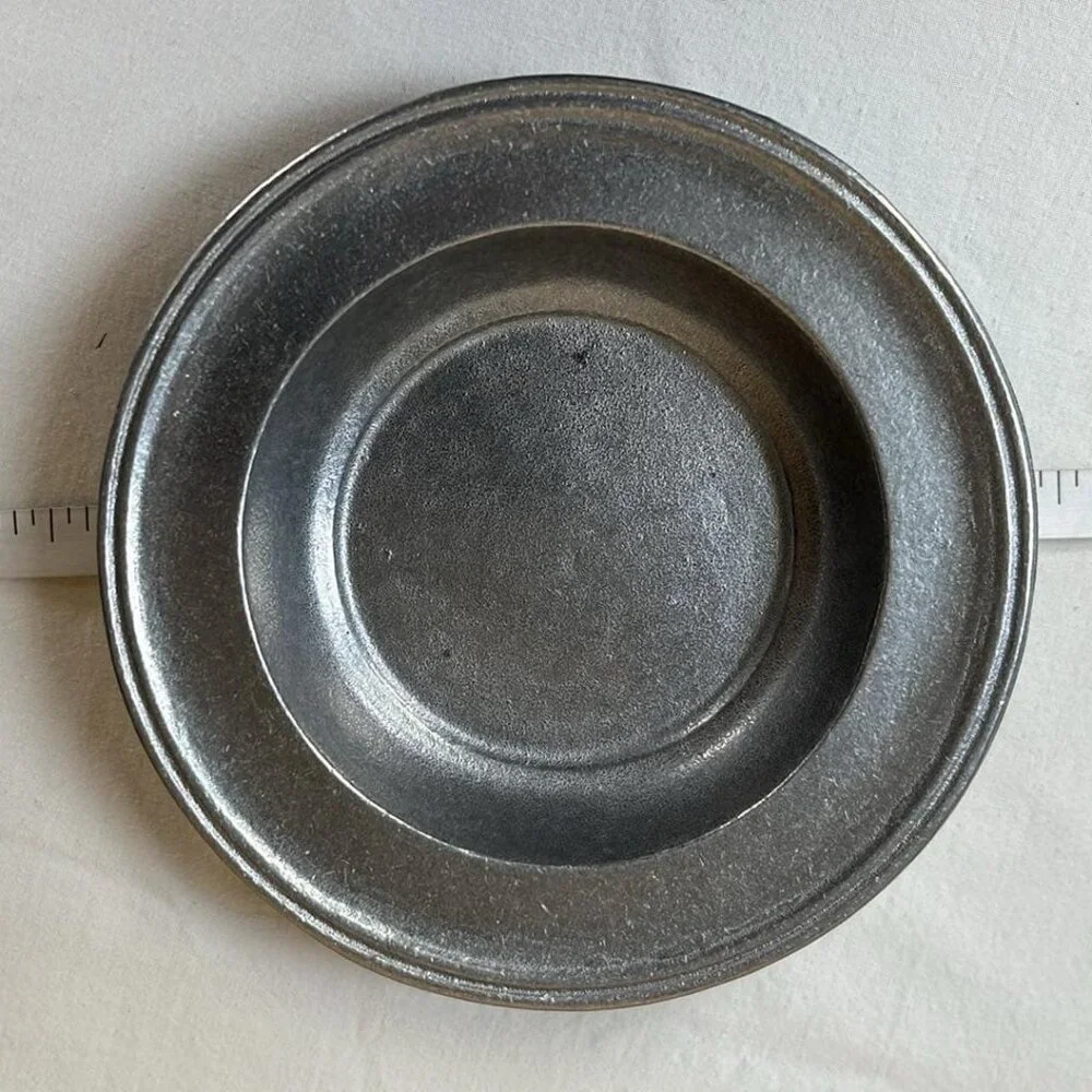 Vintage Carso Pewter Like Nutcracker Dish Mancave Renaissance Props Tavern‎ Pub