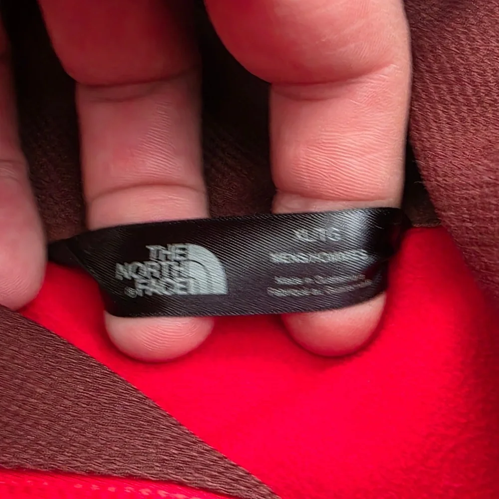 The North Face Men's XL Hoodie Red Pullover‎ Sweatshirt Logo A6S8 Fall 2014