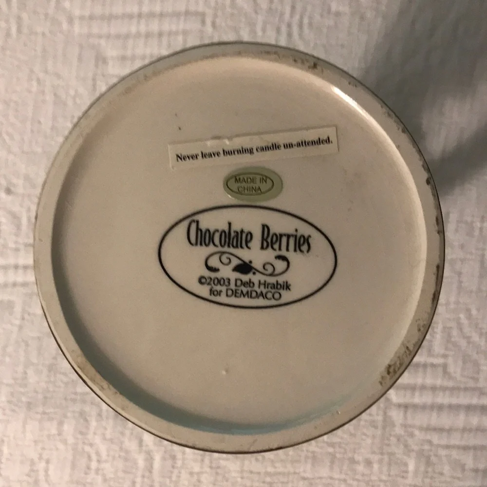 Demdaco chocolate berries