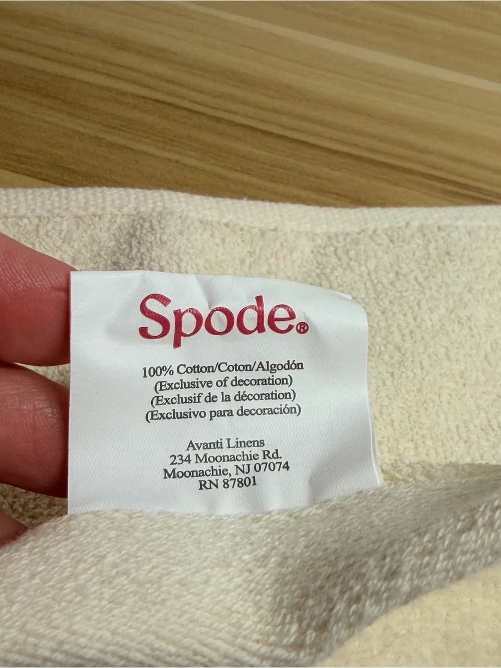 Spode soft cream
