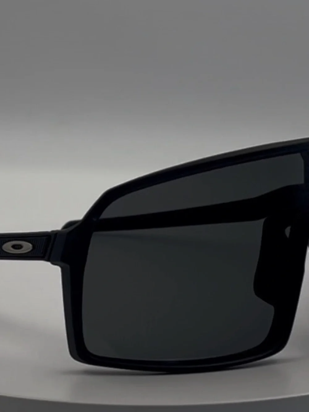 Oakley Black Sunglasses with Dark Gray Lenses