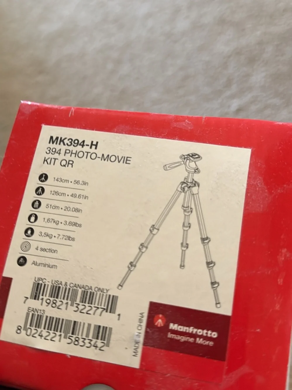Manfrotto brand new