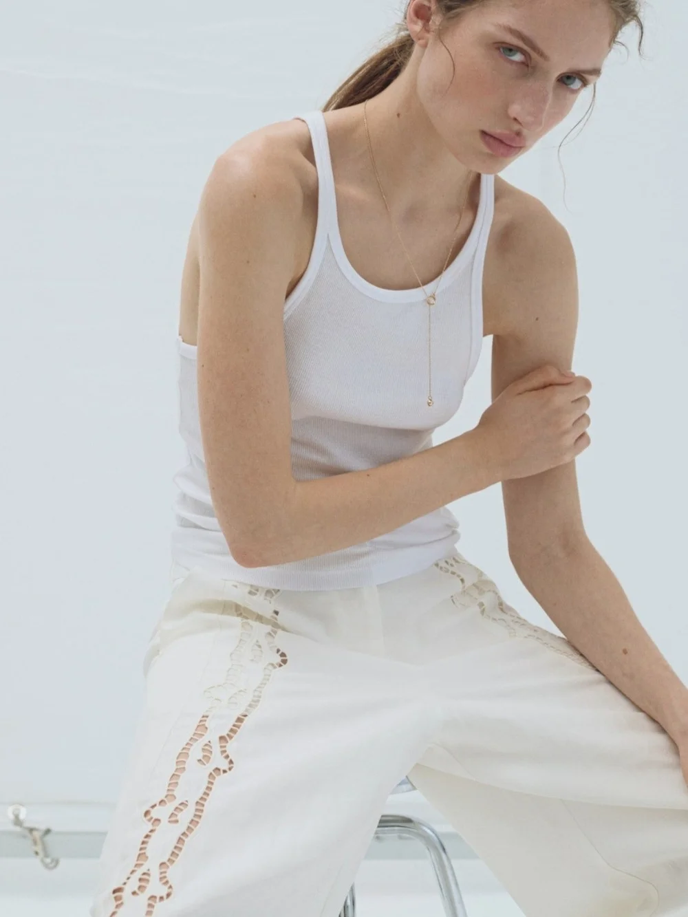 H&M elegant cream