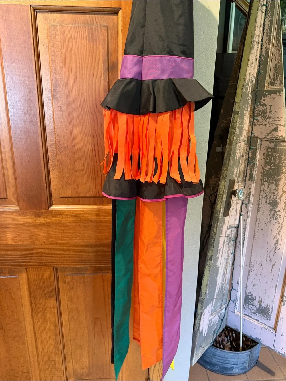 Vintage Windsport 3D Witch Windsock