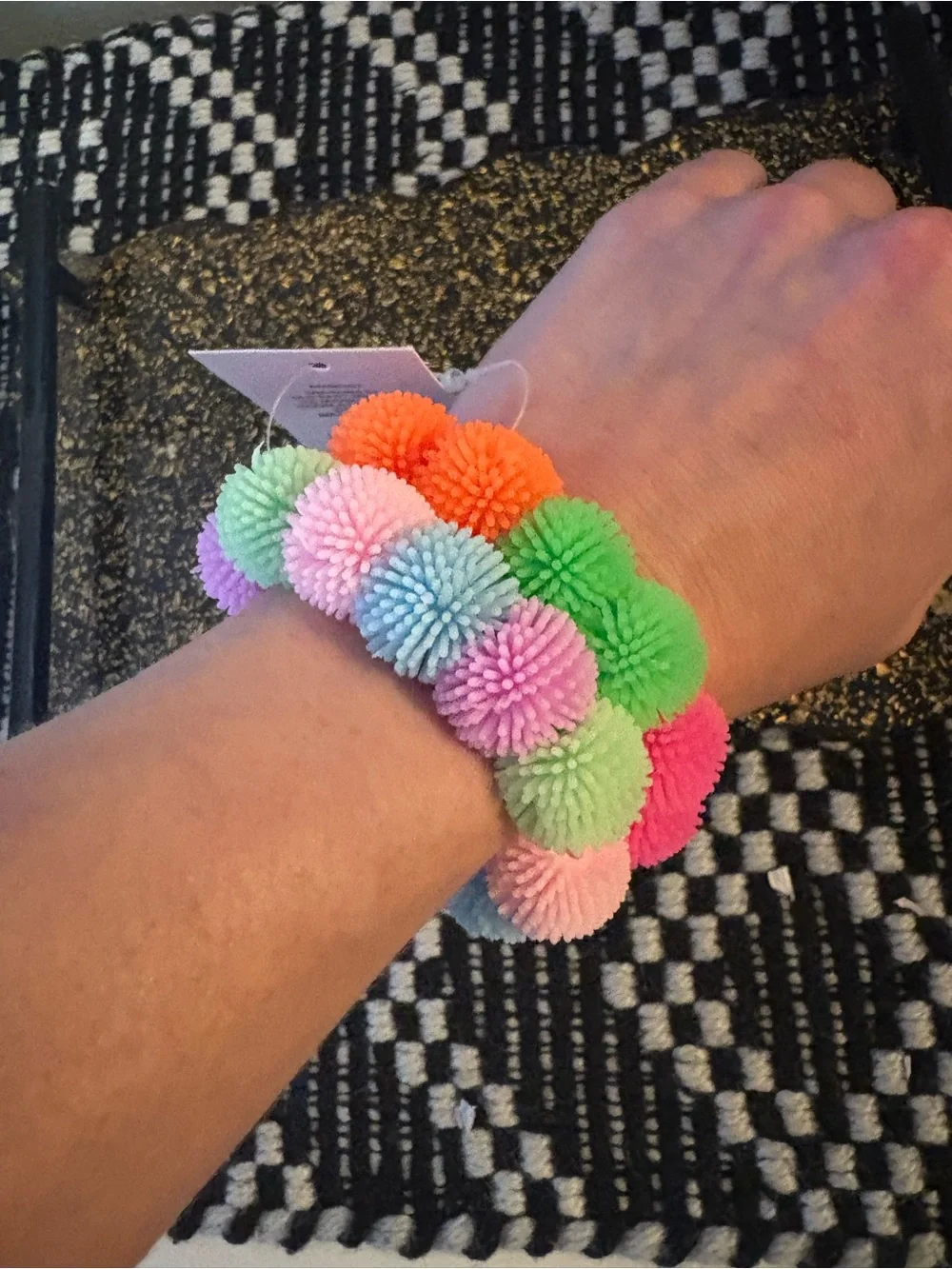 Pom Pom Bracelets set pom