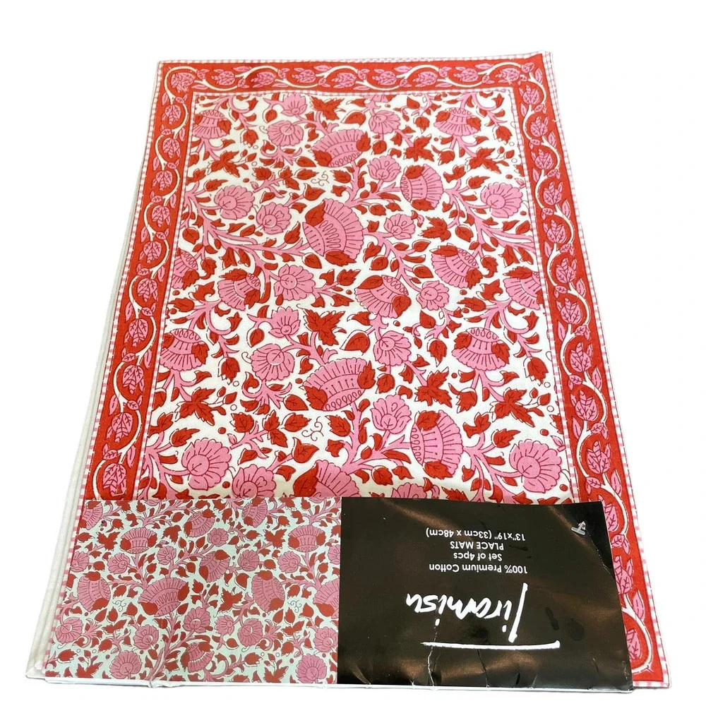 TIRAMISU pink red