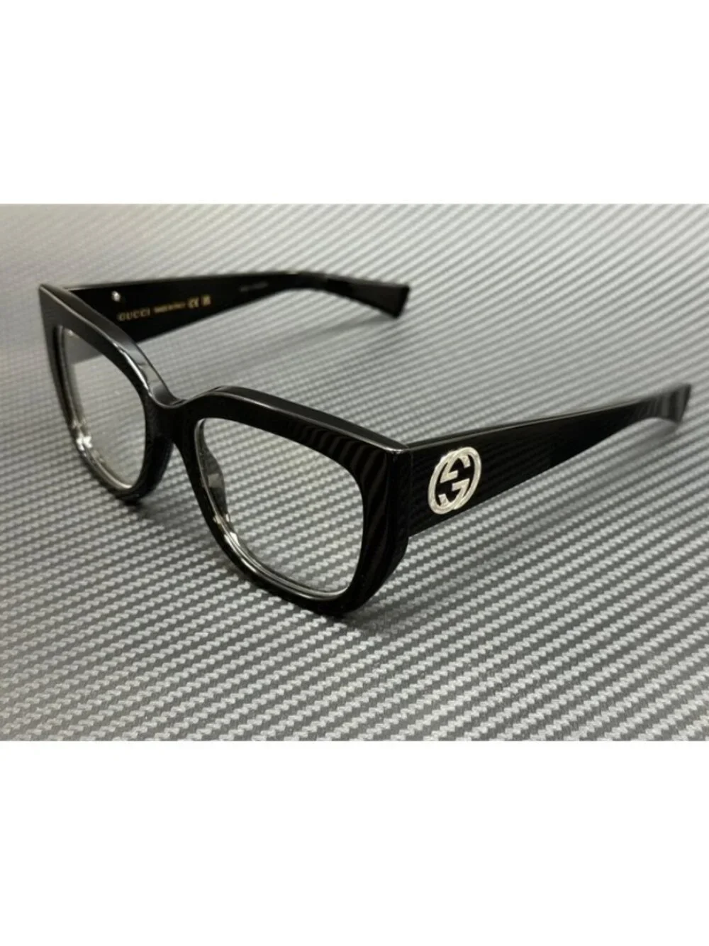 New Gucci Women Black Eyeglasses 54-18-140