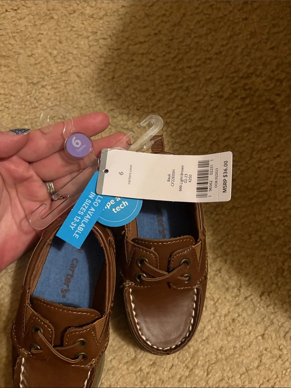 Carters classic moccasin