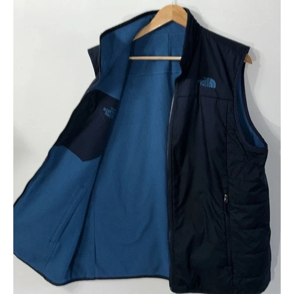 Mens The North Face Reversible Insulated Vest Sz Large