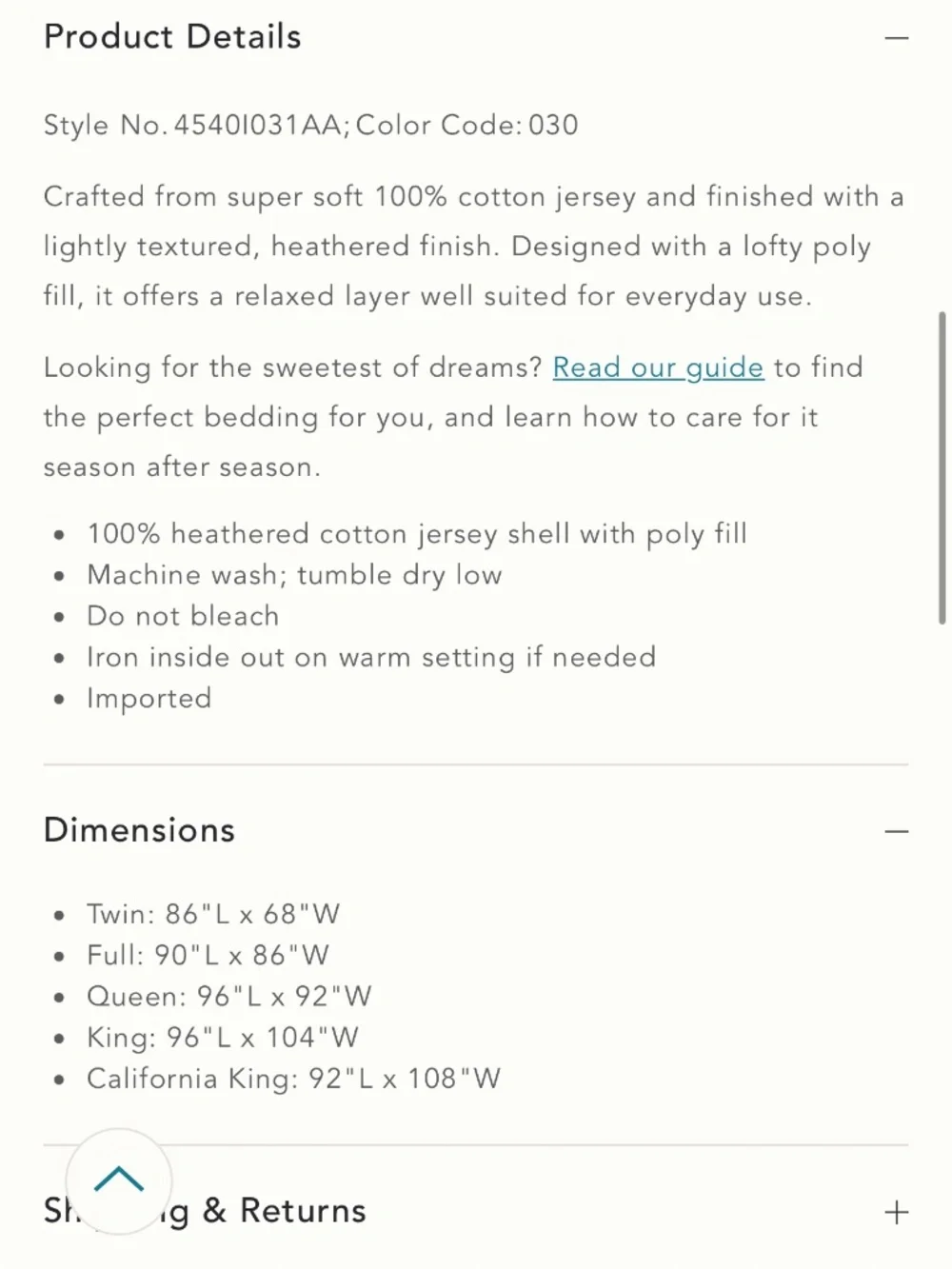 Anthropologie jersey quilt