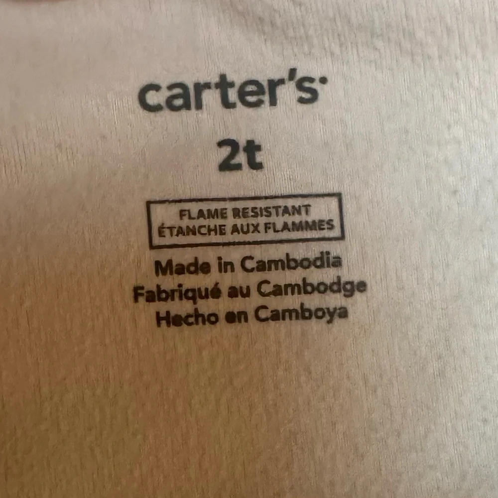 Carters or children imported