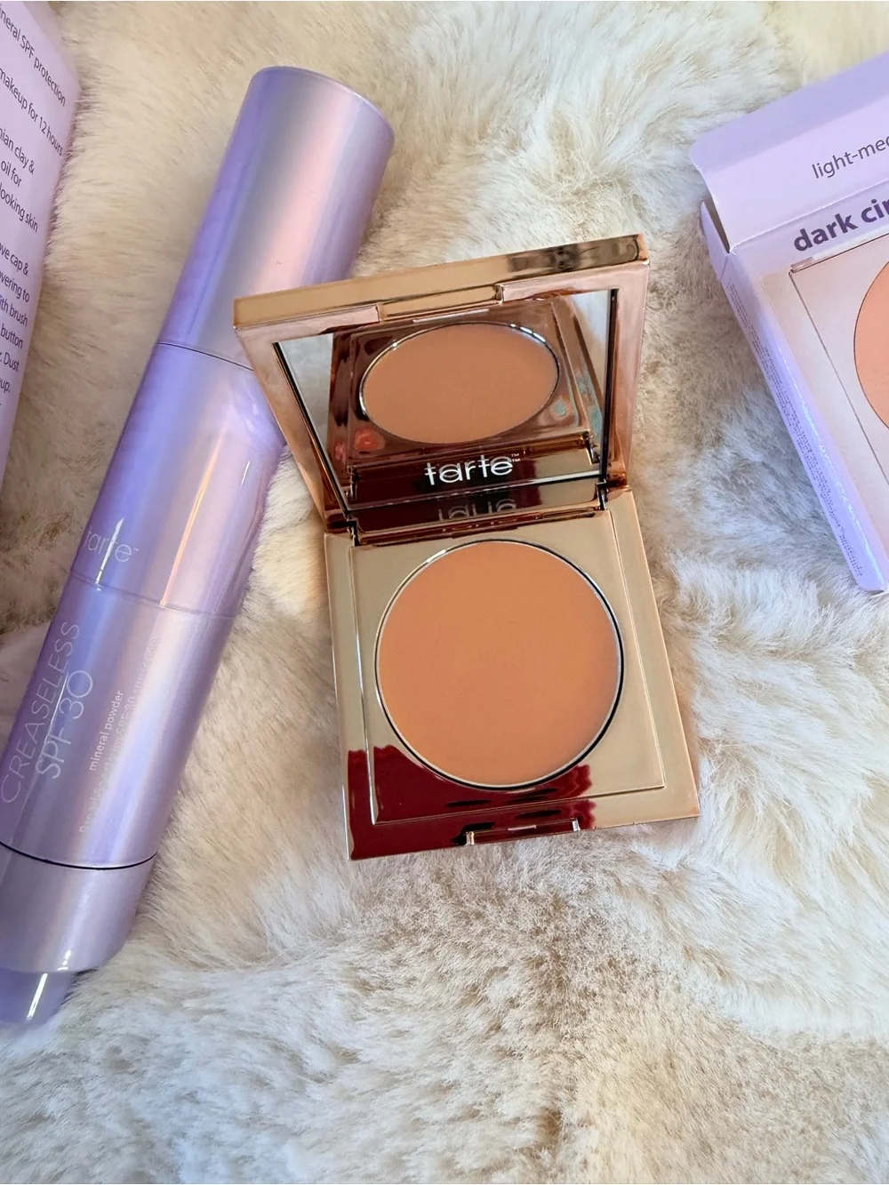 tarte creaseless spf