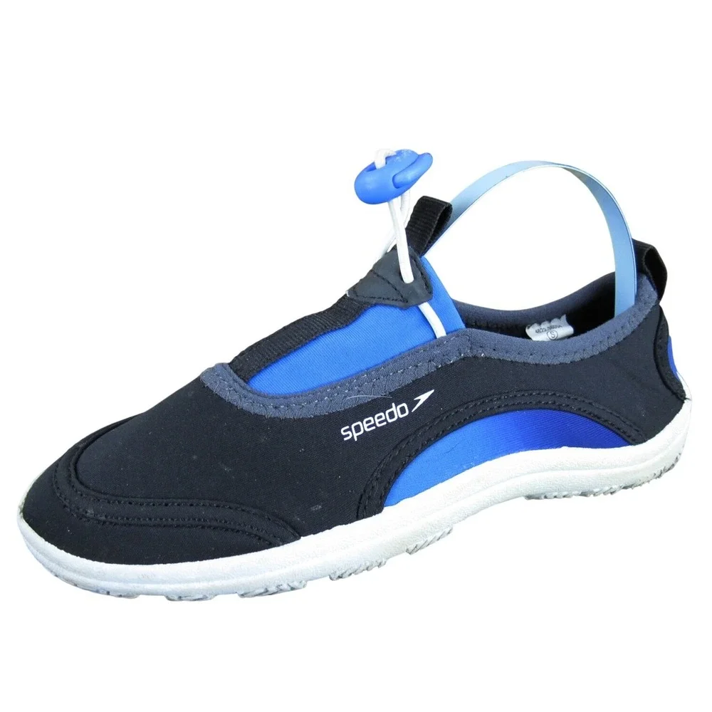 Speedo Water Shoes  Boys Y‎ 13-1 Medium Athletic Blue Synthetic Drawstring