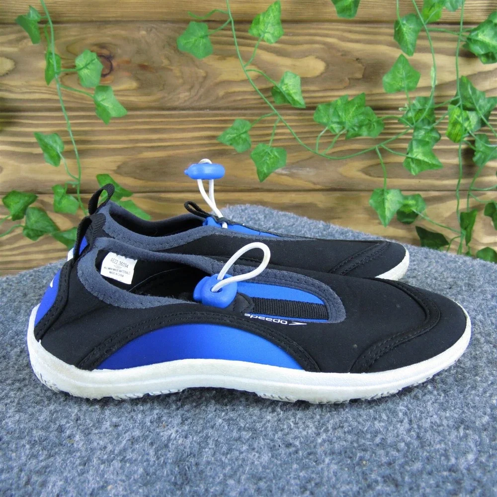 Speedo Water Shoes  Boys Y‎ 13-1 Medium Athletic Blue Synthetic Drawstring