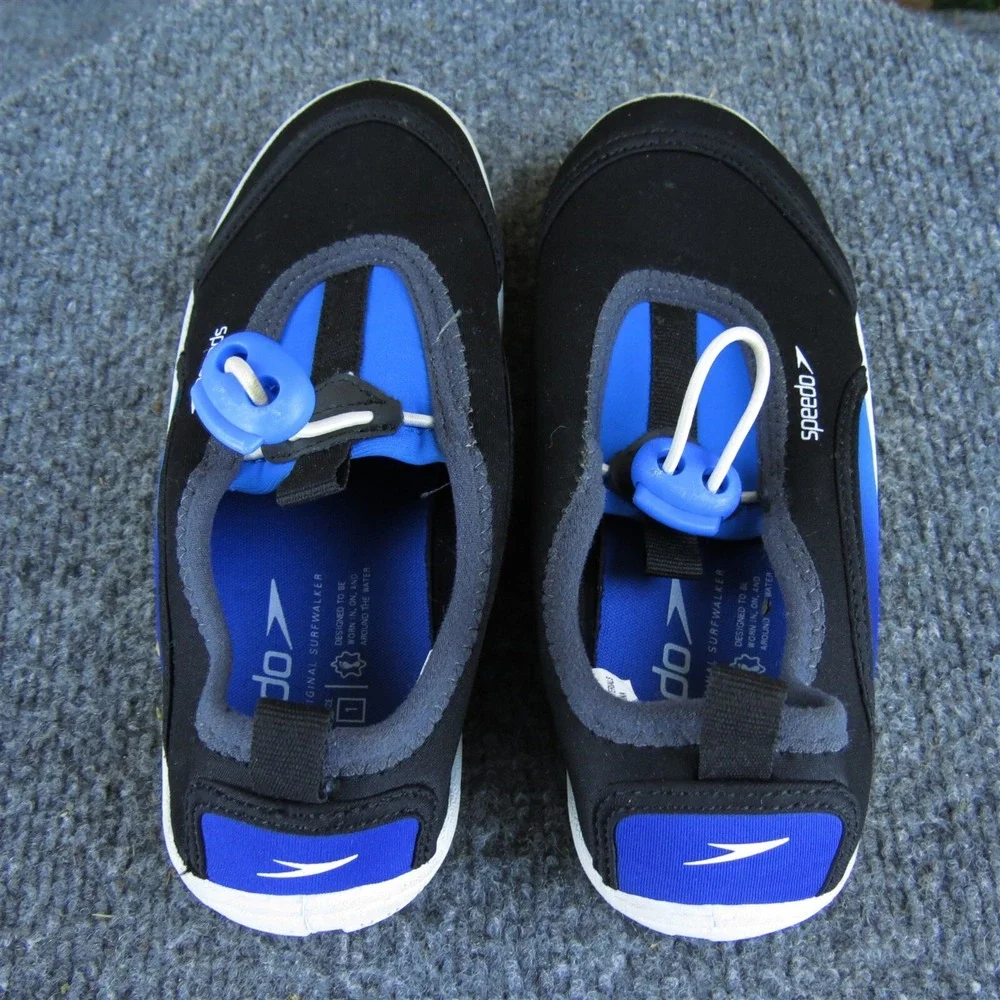 Speedo Water Shoes  Boys Y‎ 13-1 Medium Athletic Blue Synthetic Drawstring