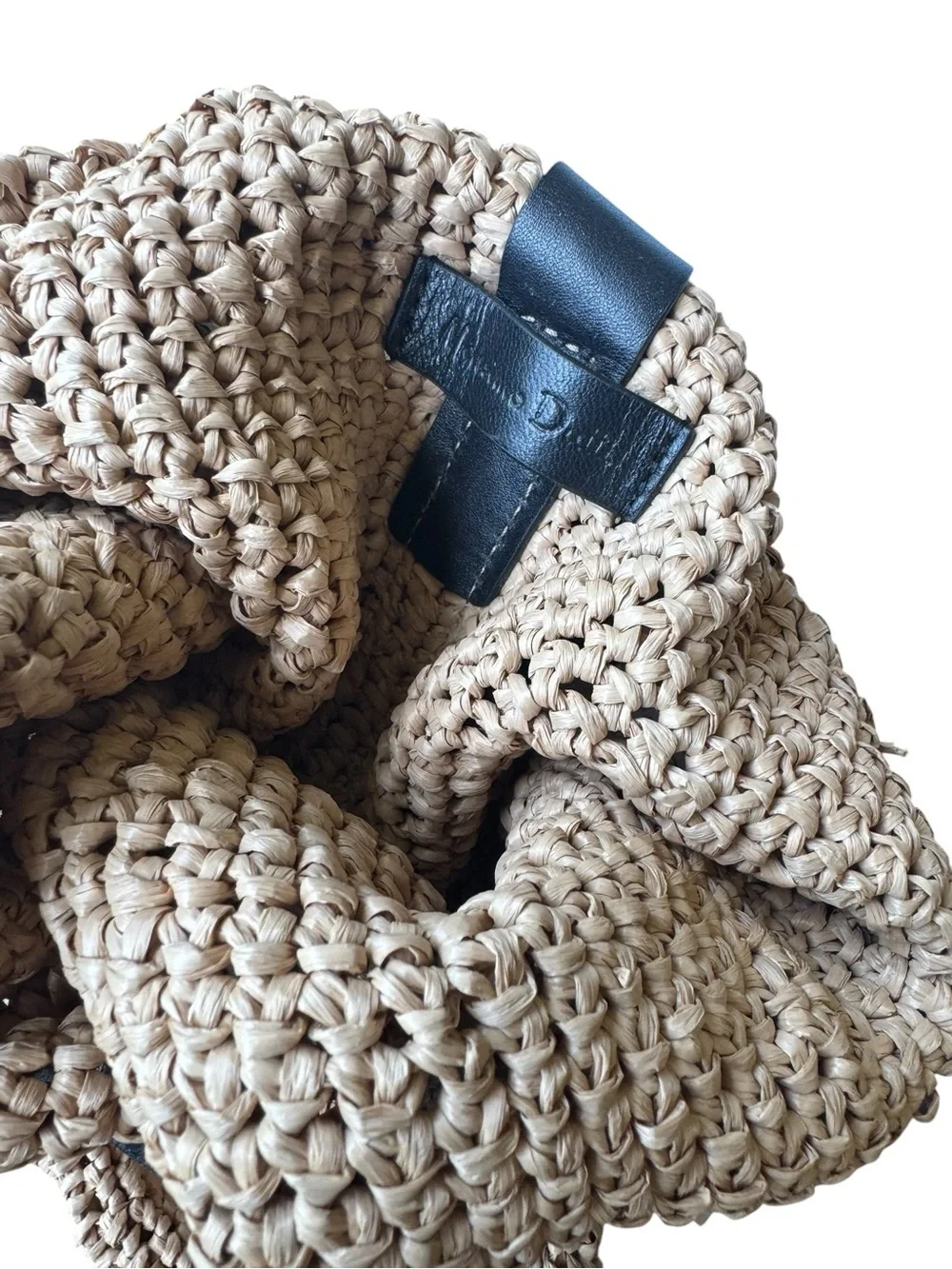 Massimo Dutti woven straw