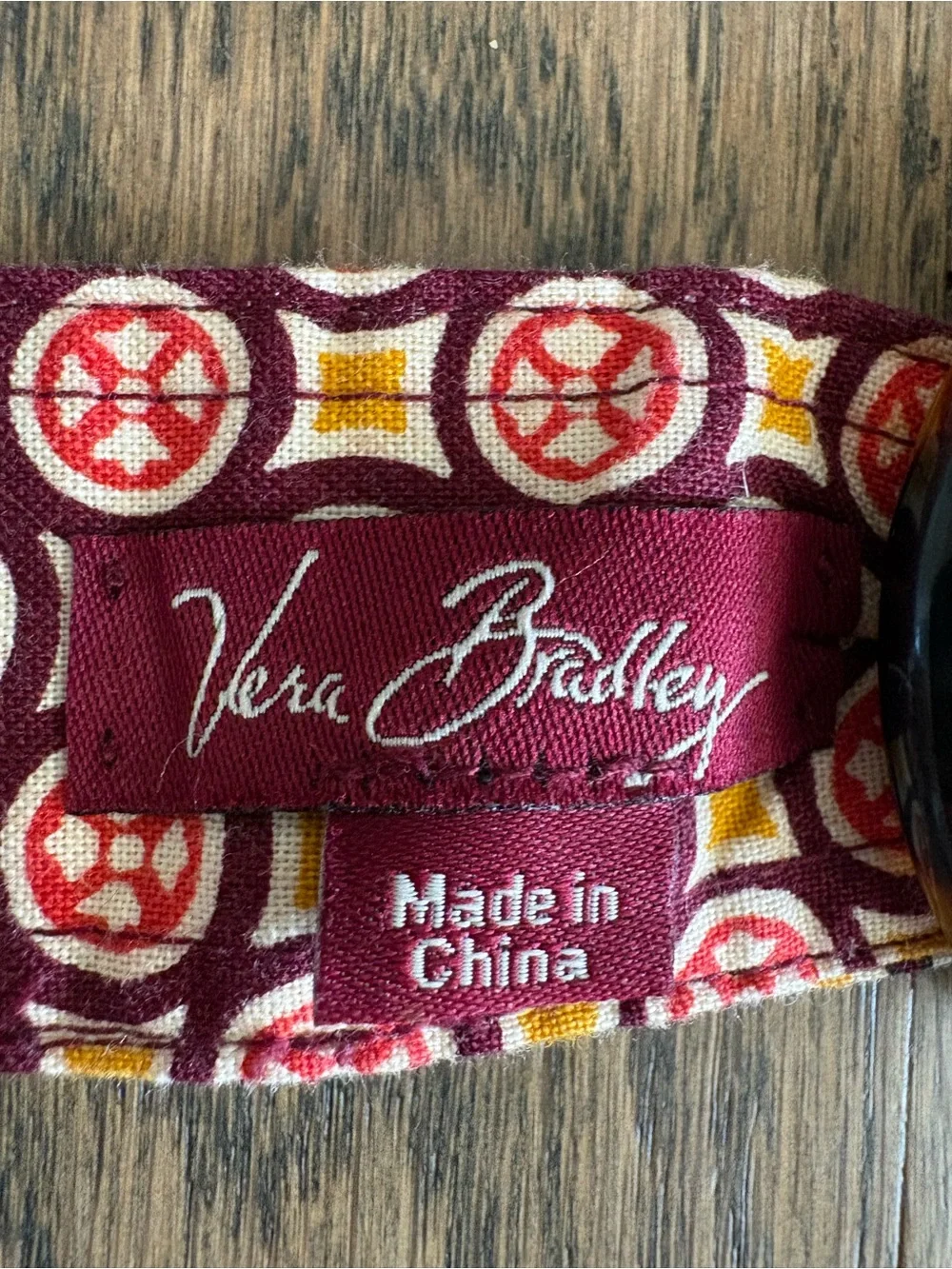 Vera Bradley reversible printed