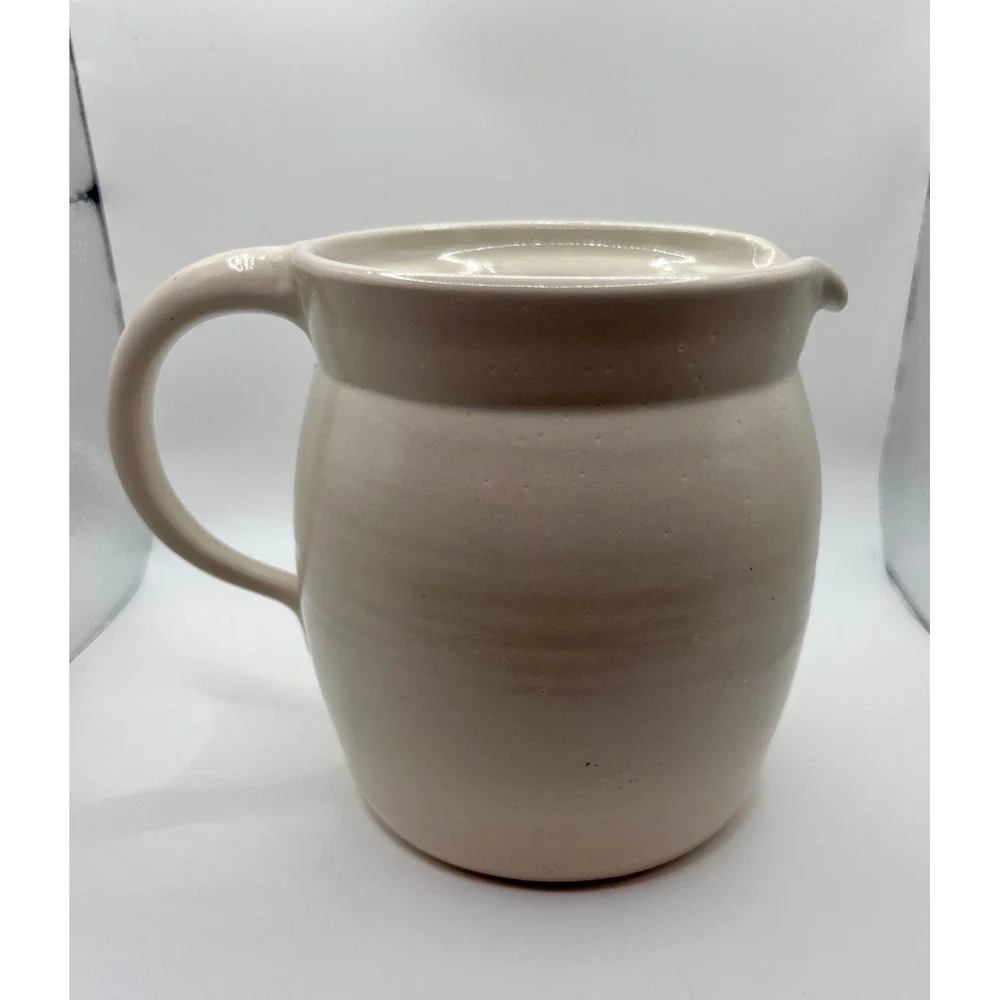 Unbranded Stoneware Pitcher 6.75