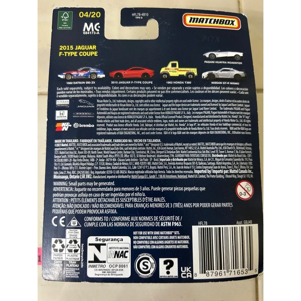 MATCHBOX unwrap double