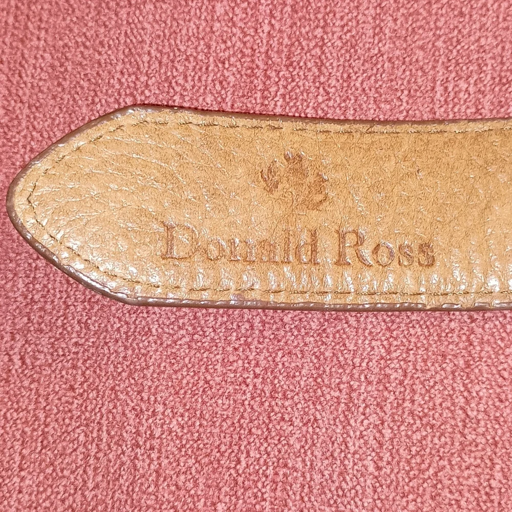 Donald Ross buckle width