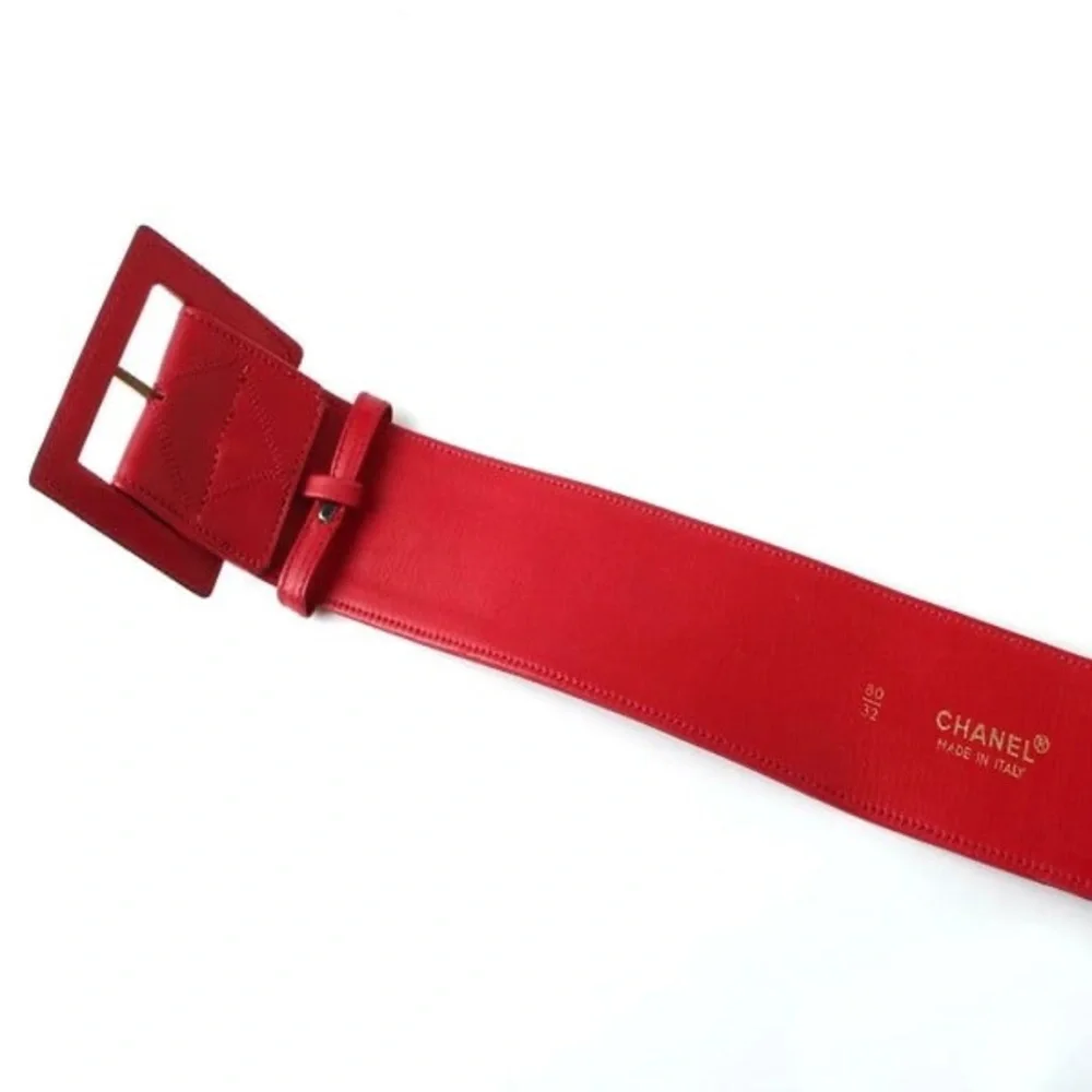 CHANEL authentic red