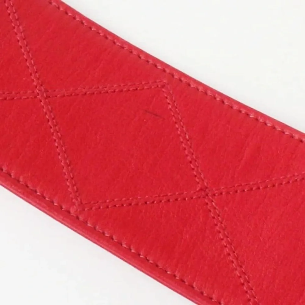 CHANEL authentic red